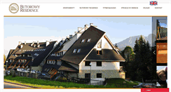 Desktop Screenshot of apartamentybutorowy.pl