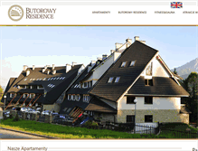 Tablet Screenshot of apartamentybutorowy.pl